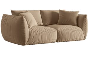 Micadoni Sametová pohovka Chris 220 cm