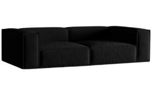 Micadoni Sametová pohovka Nuria 250 cm