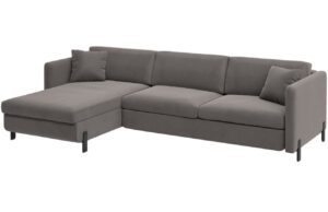 Micadoni Sametová rozkládací pohovka Gloria 280 cm