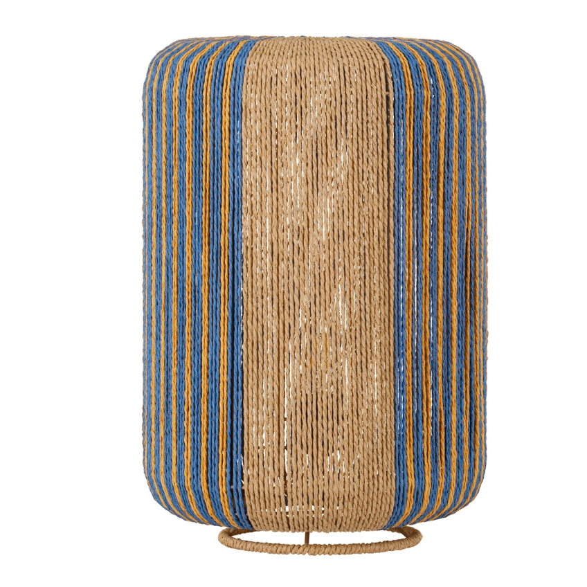 Nova Luce Modrá stolní lampa Abby 50 cm