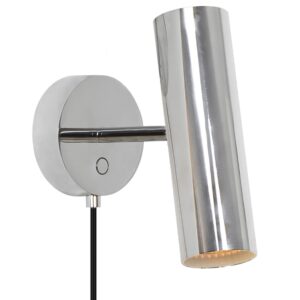 Nordlux Stříbrné kovové nástěnné světlo Mib