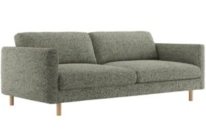 Micadoni Zelená čtyřmístná pohovka Eden 209 cm