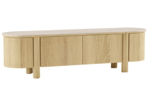 Nova Nook Dubový TV stolek Cecile 200 x 48 cm