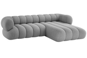 Cosmopolitan Design Šedá rohová pohovka Koge 270 cm