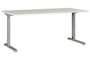 Germania Šedý výškově nastavitelný pracovní stůl Profi 2.0 160 x 80 cm