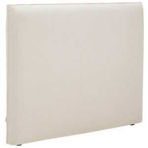 Kave Home Bílé čalouněné čelo k posteli Jaira 150 cm