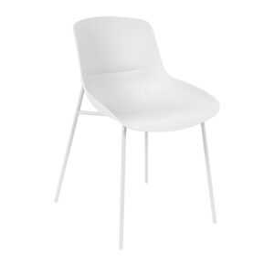 Somcasa Bílá plastová jídelní židle Diletta