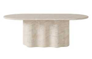 Somcasa Béžový jídelní stůl Lorraine 220 x 109 cm