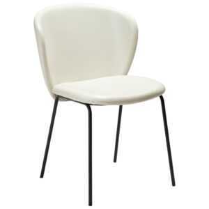 ​​​​​Dan-Form Bílá koženková jídelní židle DAN-FORM Stay