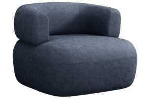 Windsor & Co Modré křeslo Aldrin