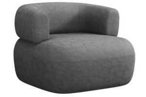 Windsor & Co Šedé křeslo Aldrin