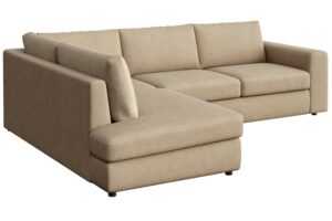 Rodier Béžová rohová pohovka Baga 297 cm