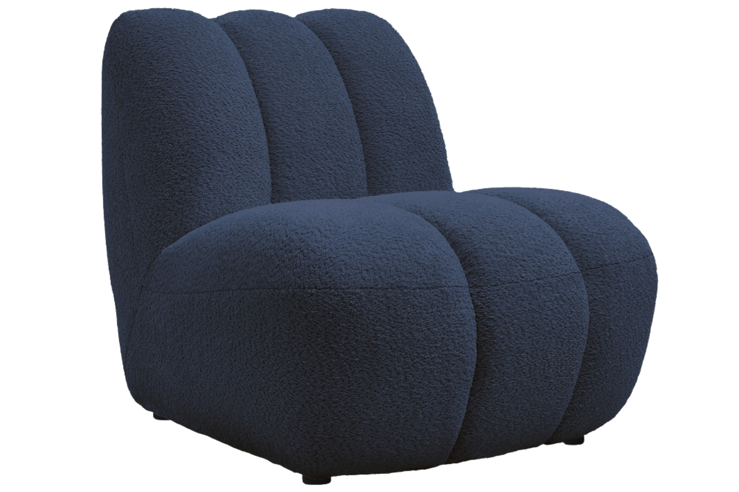 Bobochic Paris Tmavě modré křeslo Janissaire