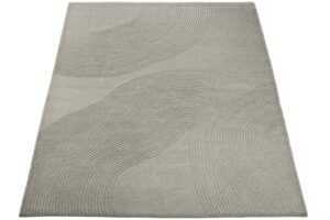 Bolia Světle šedý vlněný koberec Zen 200 x 300 cm