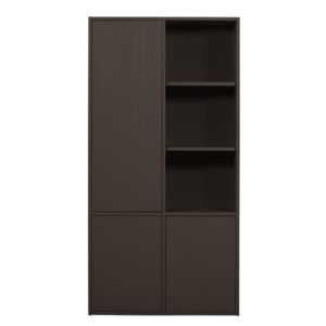 WOOOD Hnědá dřevěná skříň Meren 200 x 100 cm