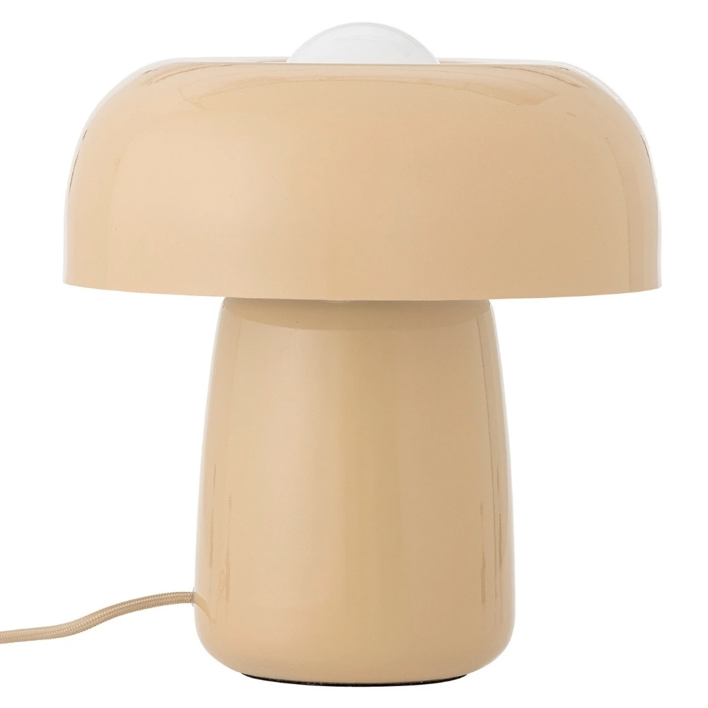 Bloomingville Béžová kovová stolní lampa Ylva 28 cm