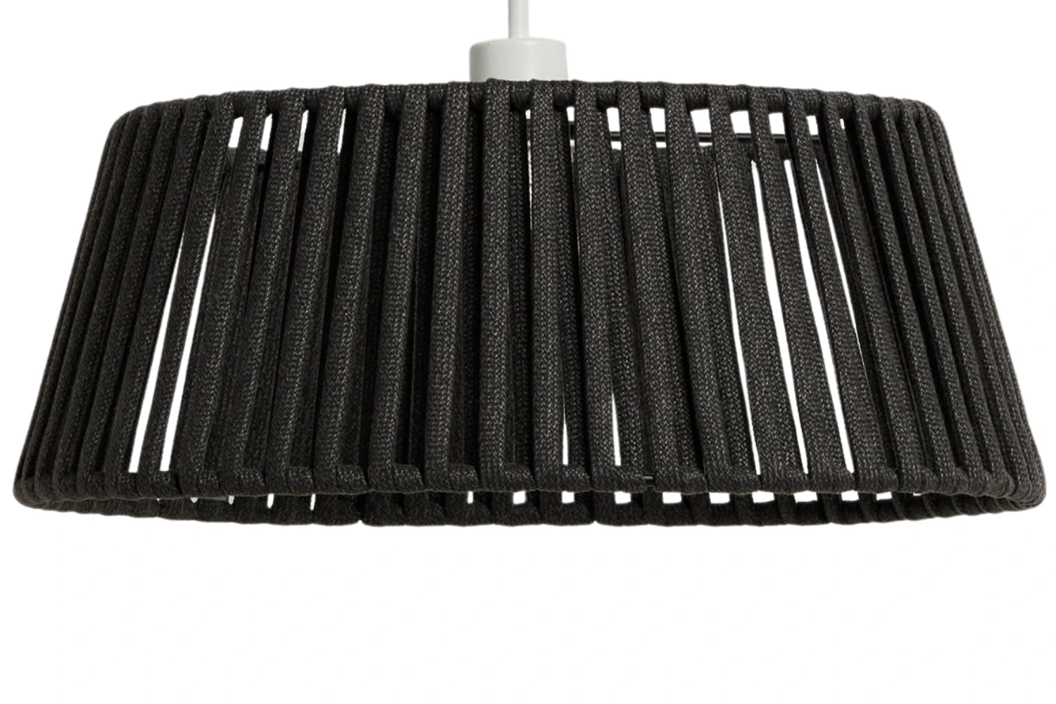 Kave Home Černé závěsné stínidlo Aldet  Ø 46 cm