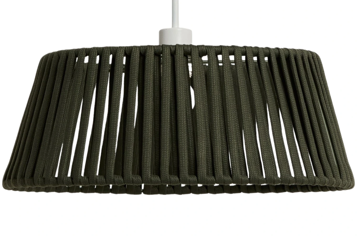 Kave Home Zelené závěsné stínidlo Aldet  Ø 46 cm