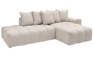 Bobochic Paris Béžová rohová pohovka Mont-Blanc 313 cm