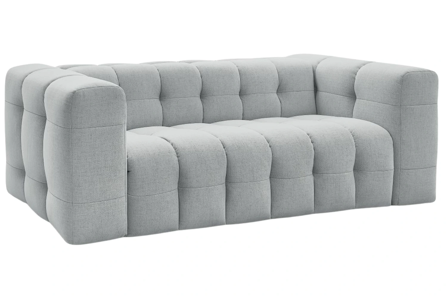 Bobochic Paris Světle šedá rozkládací pohovka Cloud 228 cm