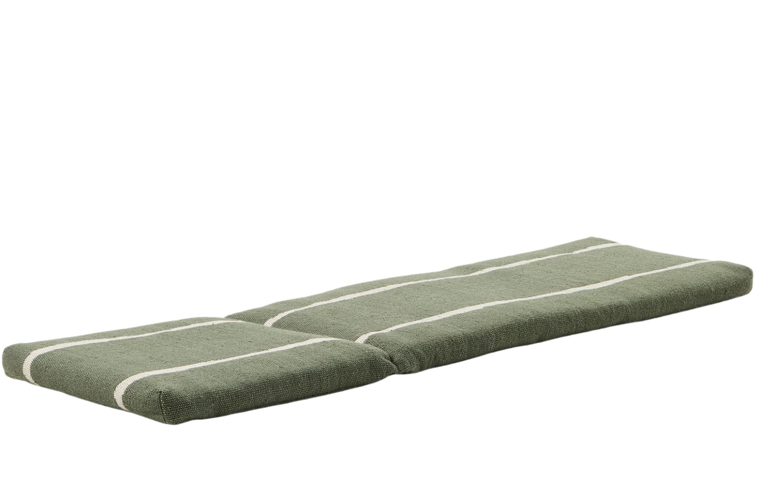 Kave Home Zelený polštář na lehátko Daila 50 x 175 cm