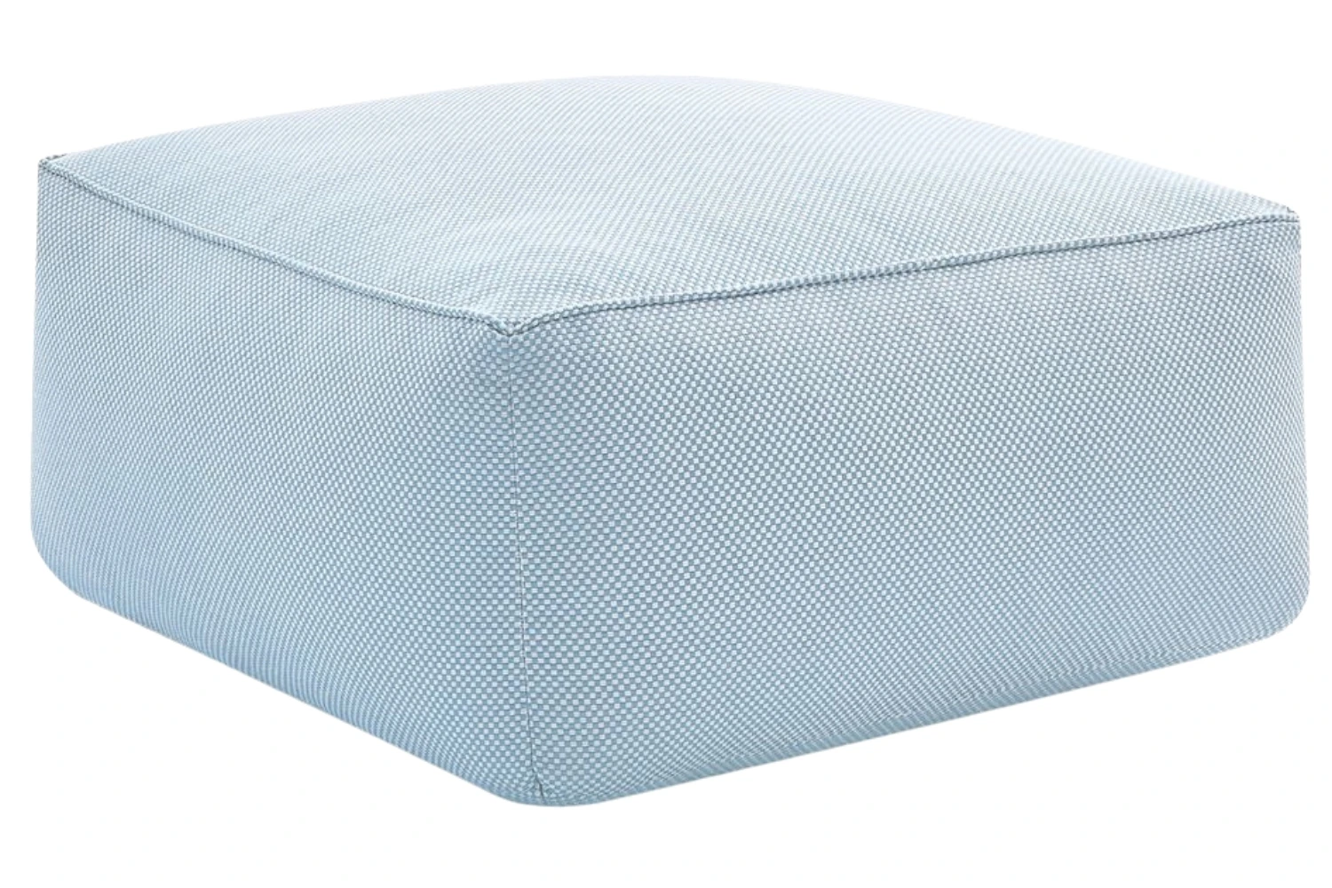 Bobochic Paris Světle modrá zahradní podnožka Riviera 80 x 80 cm