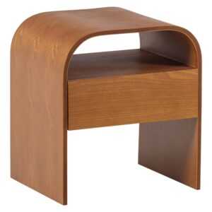 WOOOD Hnědý noční stolek Momo 40 x 34 cm