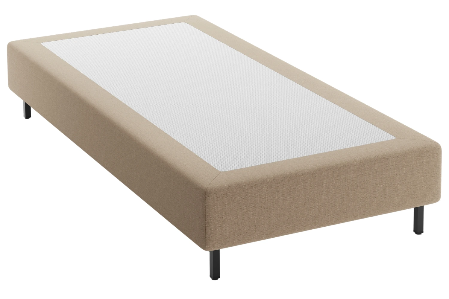 Micadoni Béžová jednolůžková postel Whale 90 x 200 cm