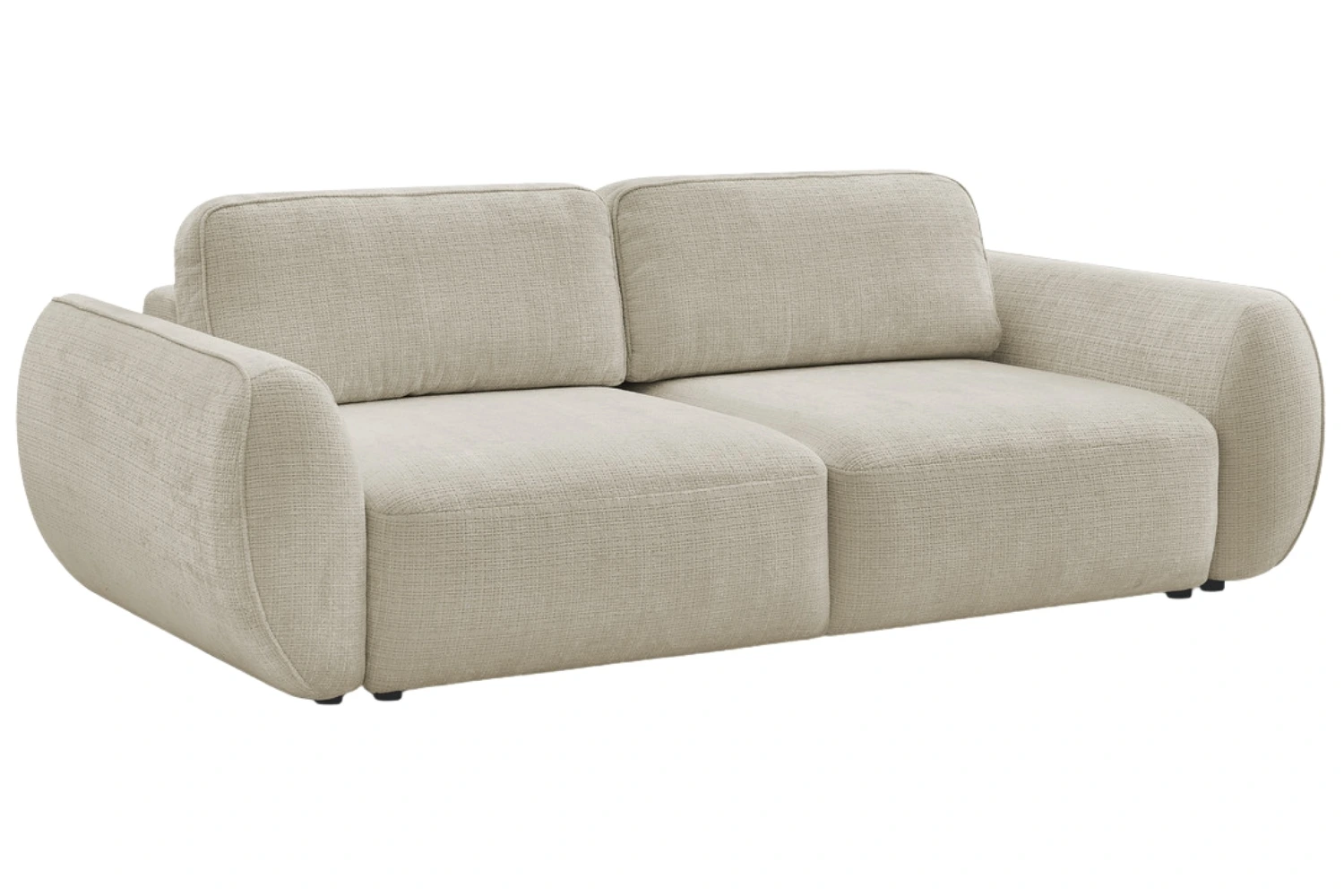 Bobochic Paris Béžová rozkládací pohovka Denise 250 cm