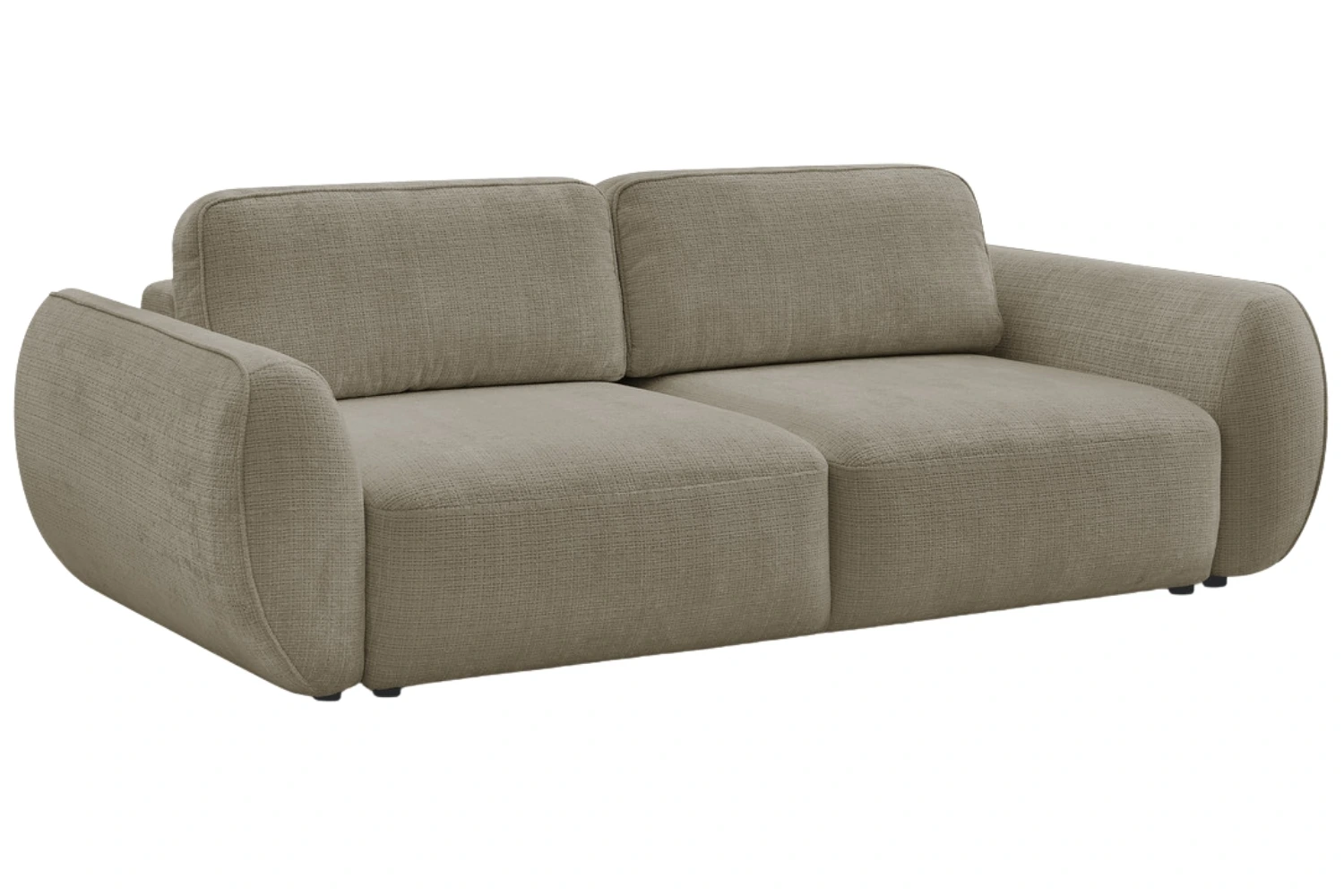 Bobochic Paris Světle hnědá rozkládací pohovka Denise 250 cm