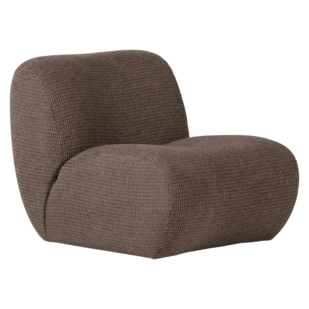 WOOOD Hnědé křeslo Nomu