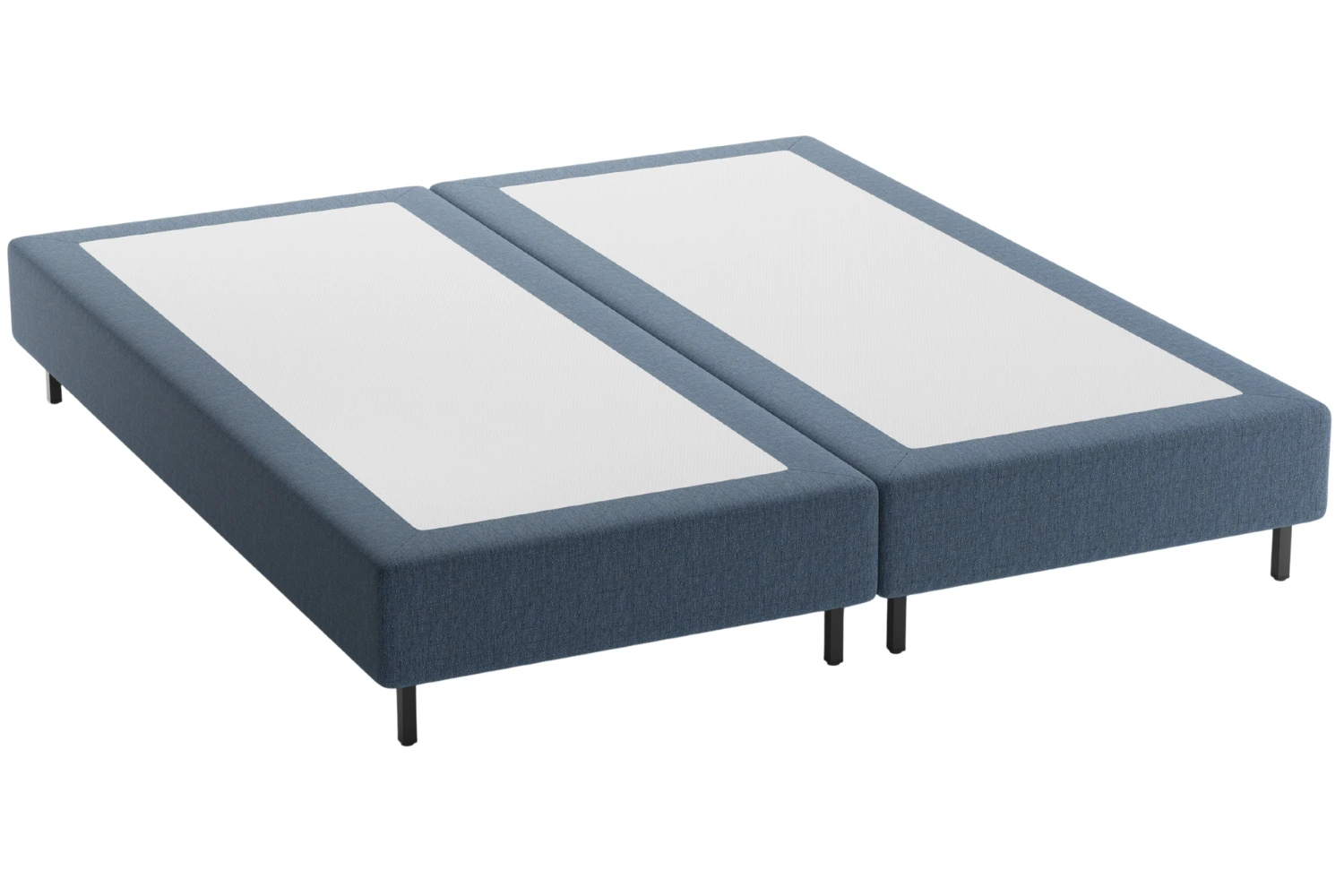 Micadoni Tmavě modrá dvoulůžková postel Whale 160 x 200 cm