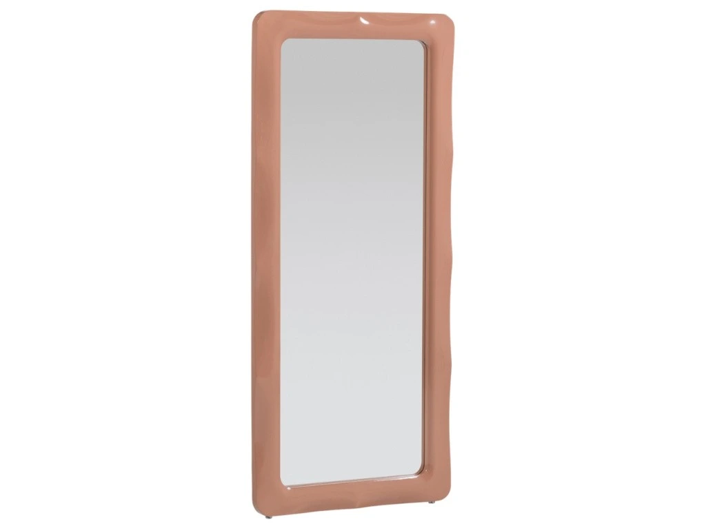 WOOOD Růžové závěsné zrcadlo Norea 180 x 80 cm