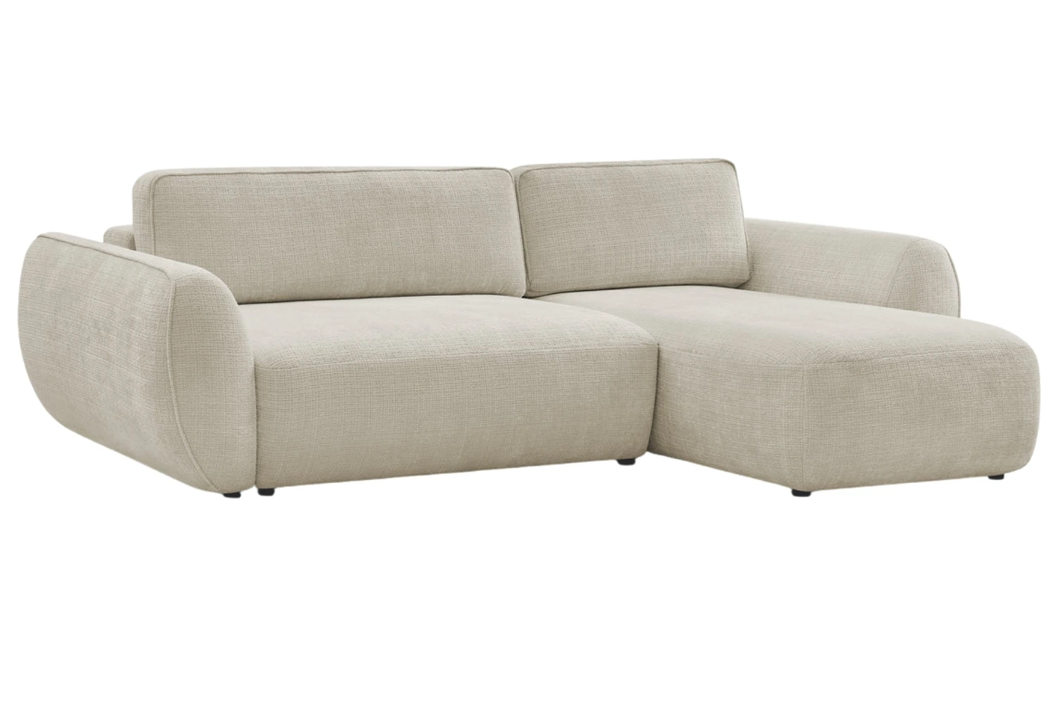 Bobochic Paris Béžová rozkládací pohovka Denise 258 cm