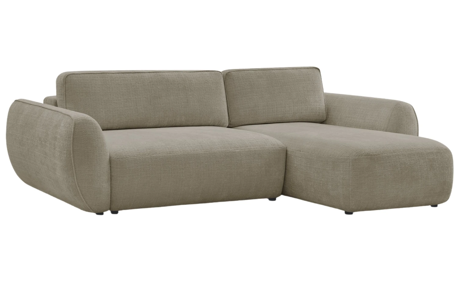 Bobochic Paris Světle hnědá rozkládací pohovka Denise 258 cm