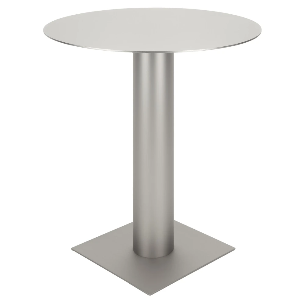 FEST Amsterdam Stříbrný kovový bistro stolek Kit 70 cm