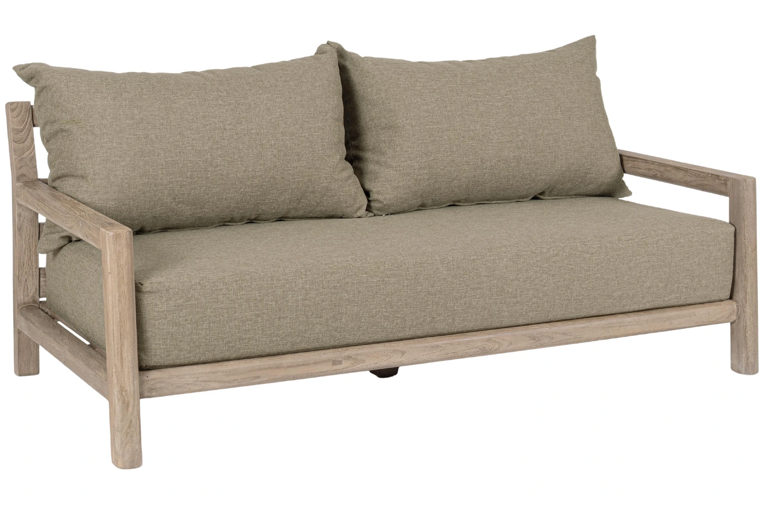 Bizzotto Dřevěná zahradní pohovka Maynard 180 cm s polštáři