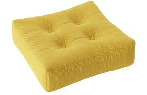 Karup Design Manšestrový sedací polštář More 70 x 70 cm