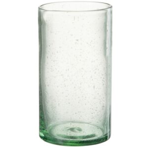 Zelená sklenice J-Line Lina 450 ml