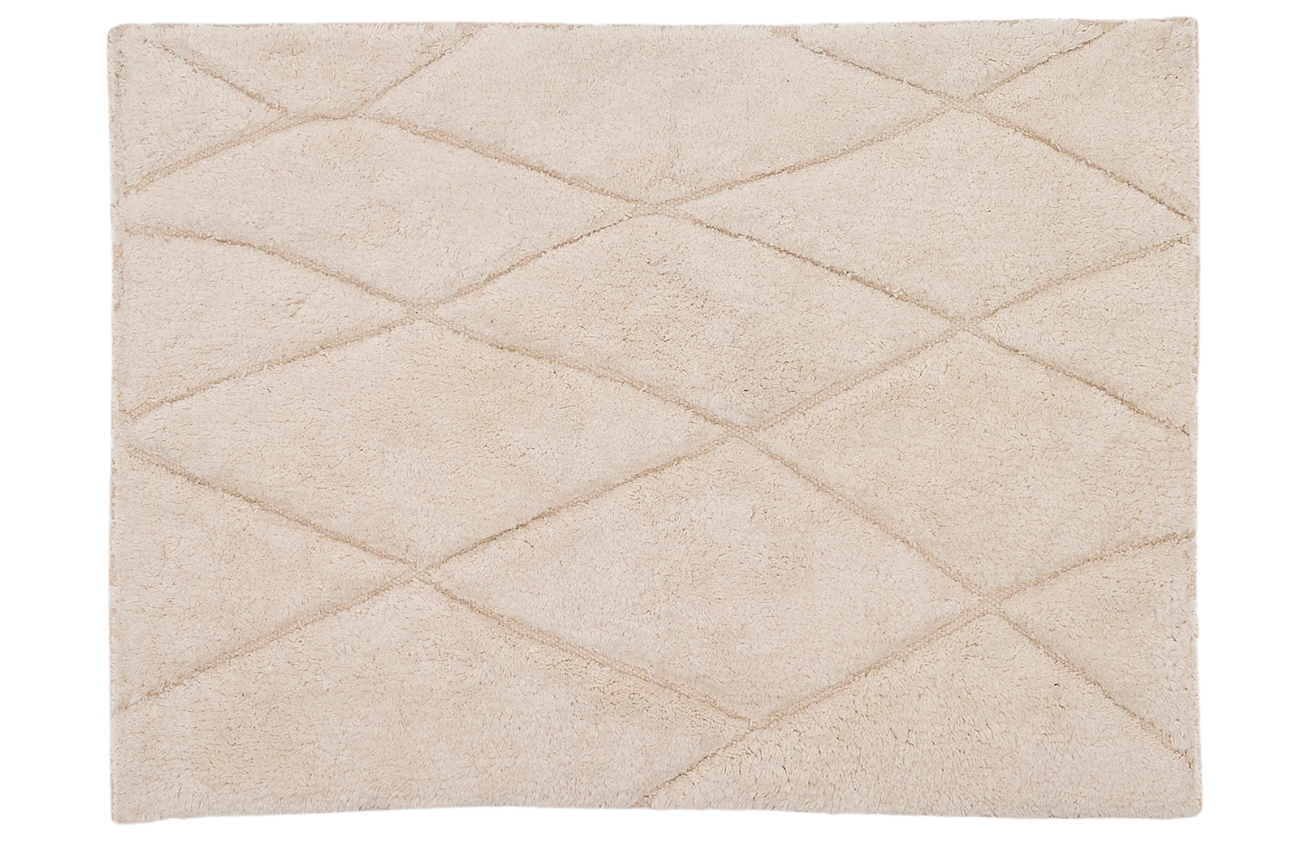 Kave Home Bavlněná koupelnová předložka Nyana 50 x 70 cm