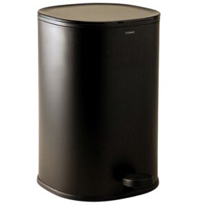 Cosmic Černý kovový odpadkový koš Essentials 5 l
