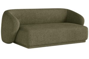 Maison Heritage Zelená čalouněná dvoumístná pohovka Jane 180 cm