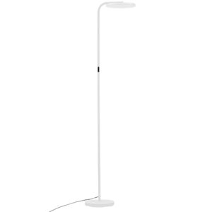 Nova Luce Bílá kovová stojací LED lampa Sinkro 174 cm