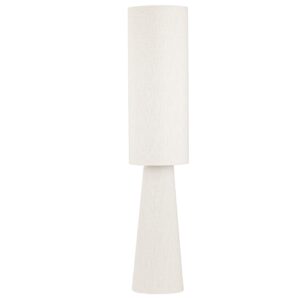 Nova Luce Bílá stojací lampa Nebia 143 cm