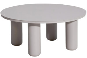 Richmond Krémový zahradní stolek Quinn Ø86 cm