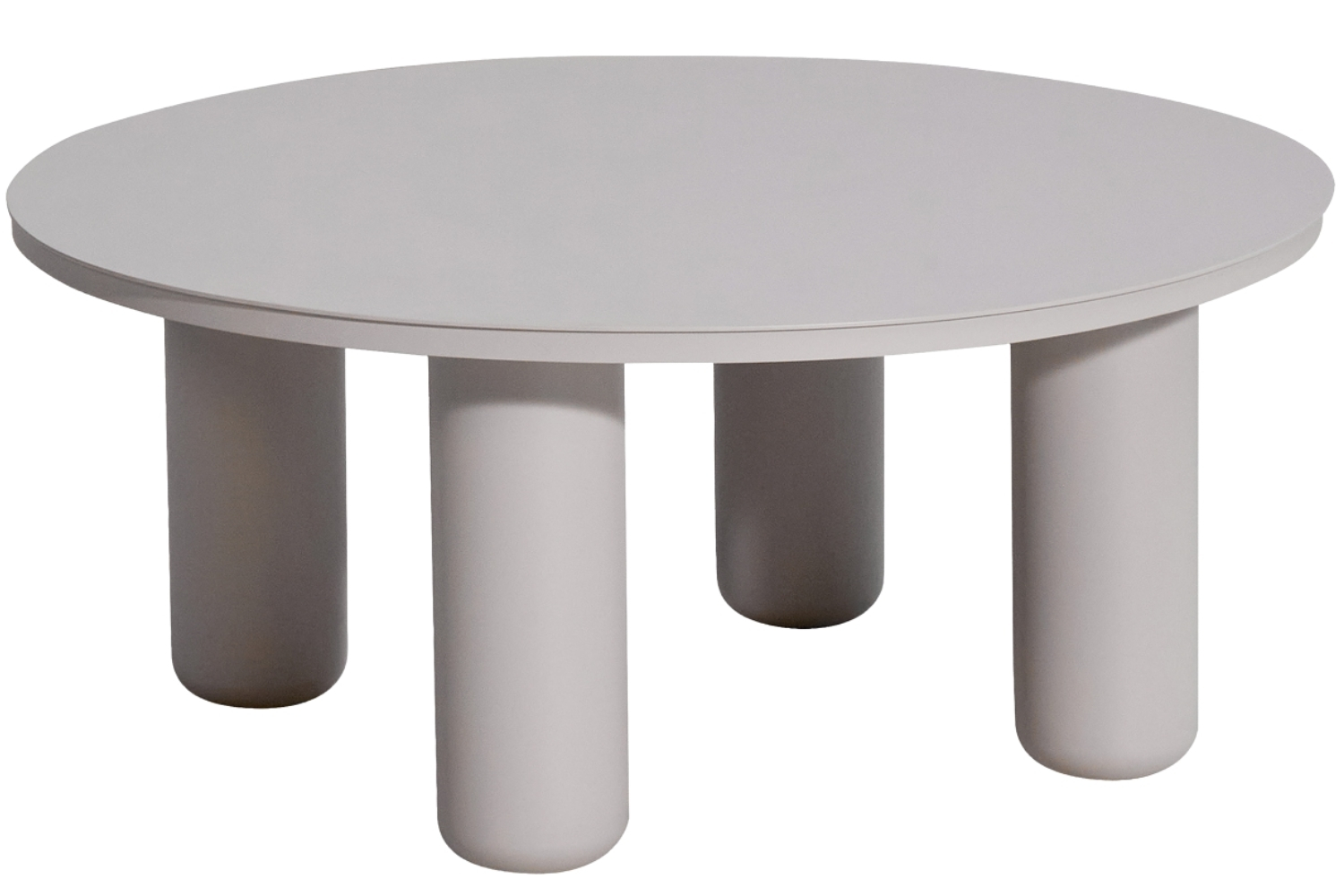 Richmond Krémový zahradní stolek Quinn Ø86 cm