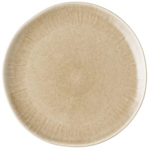 Nordic Living Béžový kameninový talíř Violette Ø 27 cm
