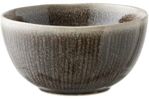 Nordic Living Šedá kameninová miska Violette Ø 14