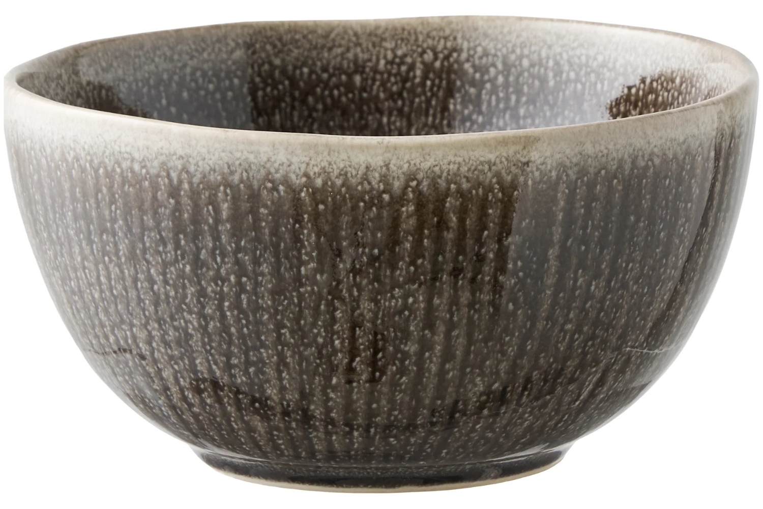 Nordic Living Šedá kameninová miska Violette Ø 14