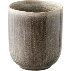 Nordic Living Šedý kameninový hrnek Violette